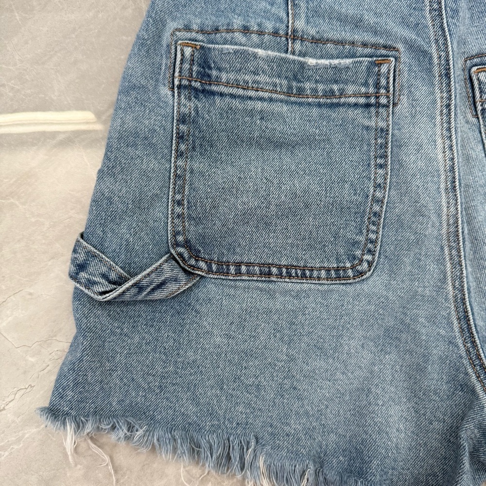Women’s American Eagle Highest Rise 90s Boyfriend Jean Shorts Raw Hem Size 6 - Picture 8 of 15